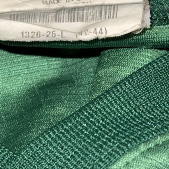 Teamwork Green & Yellow Number 7 Athletic Jersey L Quality Athletic Uniforms - Picture 5 of 11